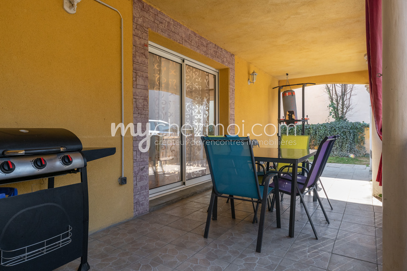 Terrasse couverte niveau 1